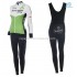 Invierno Maillot y Culotte Largos con Tirantes 2018 Dimension Data Mujeres M001