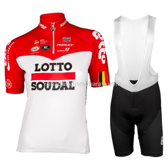 Maillot y Culotte con Tirantes 2018 Lotto Soudal Mujeres M001