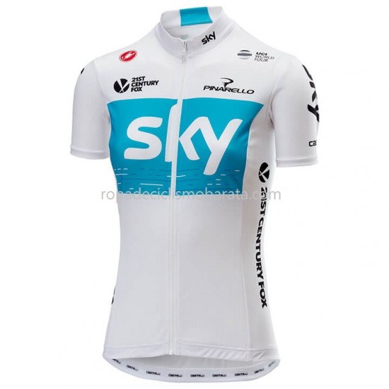 Maillot Manga Corta 2018 Team Sky Mujeres M001
