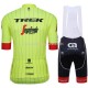 Maillot y Culotte con Tirantes 2018 Trek-Segafredo Mujeres M002