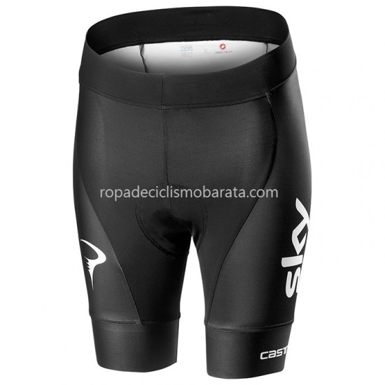 Maillot y Culotte Corto 2019 Team Sky Mujeres M001