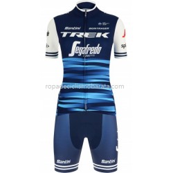 Maillot y Culotte Corto 2019Trek-Segafredo Mujeres M003