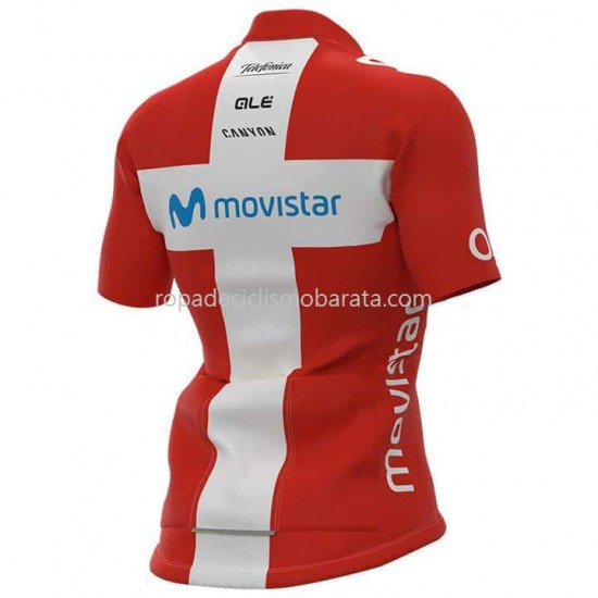 Maillot y Culotte con Tirantes 2021 Movistar Team Mujeres M002