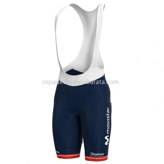 Maillot y Culotte con Tirantes 2021 Movistar Team Mujeres M002