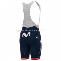 Maillot y Culotte con Tirantes 2021 Movistar Team Mujeres M002