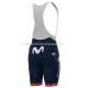 Maillot y Culotte con Tirantes 2021 Movistar Team Mujeres M002