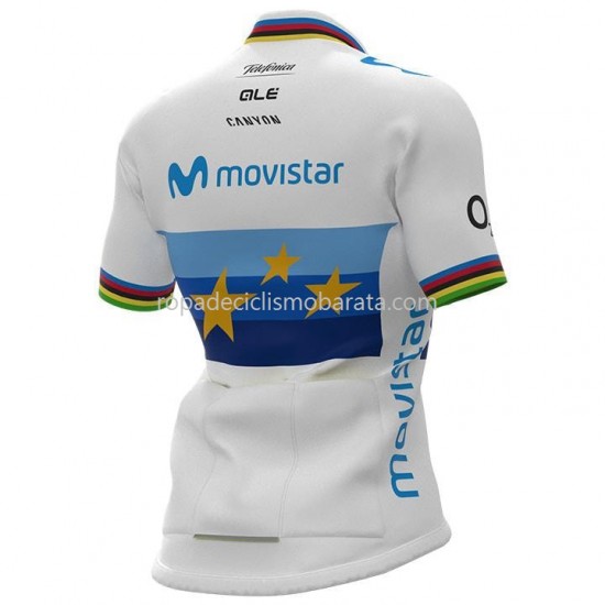 Maillot y Culotte con Tirantes 2021 Movistar Team Mujeres M003