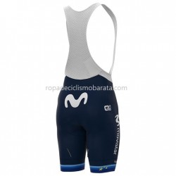 Maillot y Culotte con Tirantes 2021 Movistar Team Mujeres M003