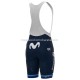 Maillot y Culotte con Tirantes 2021 Movistar Team Mujeres M003