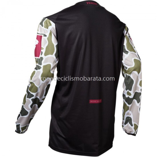 Maillot Manga Larga 2020 Thor Pulse Fire M001