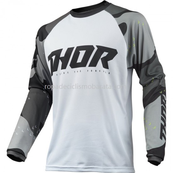 Maillot Manga Larga 2020 Thor Sector Camo M002
